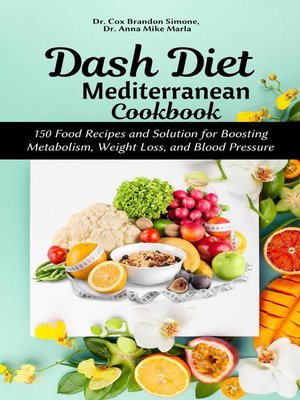 cover image of Dash Diet Mediterranean Cookbook